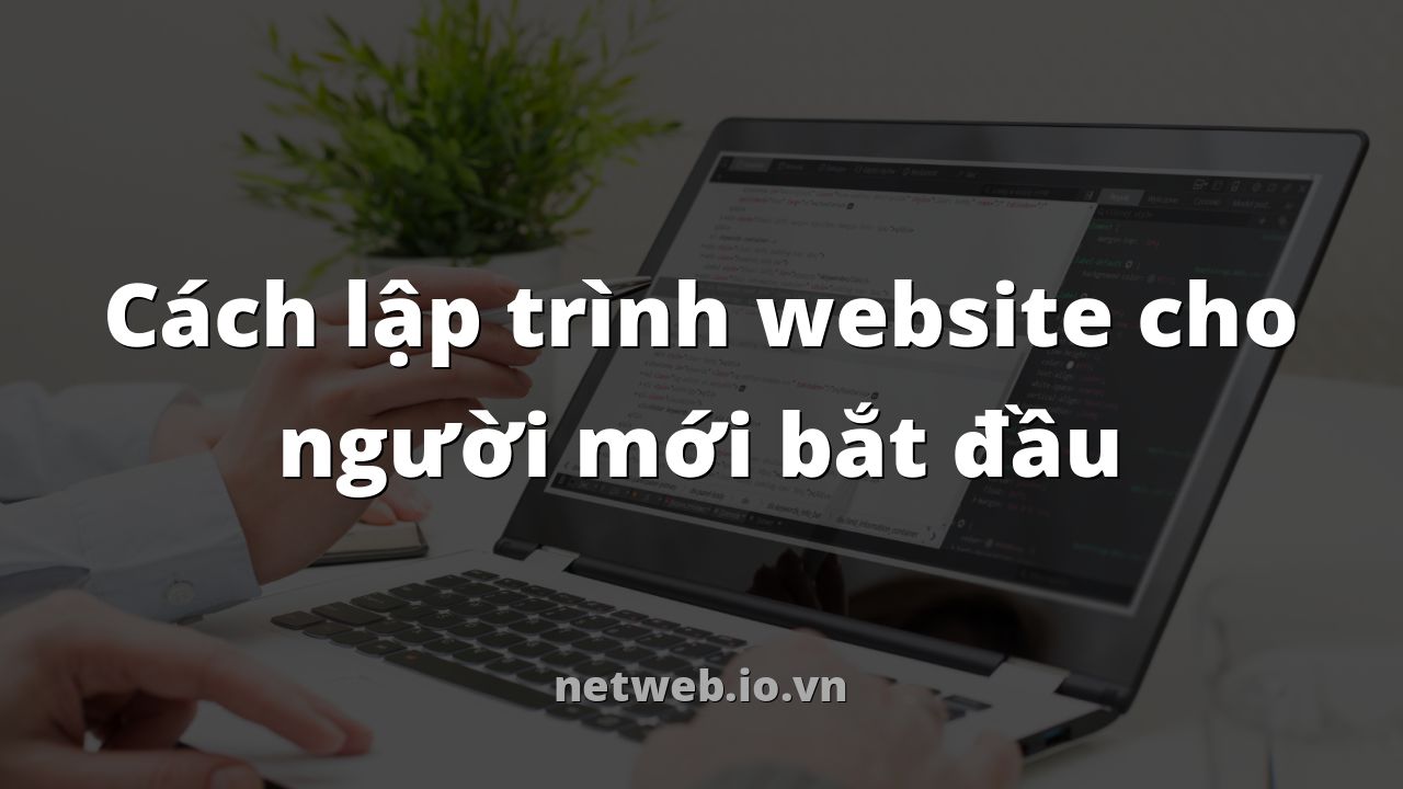 Cách lập trình website cho người mới bắt đầu