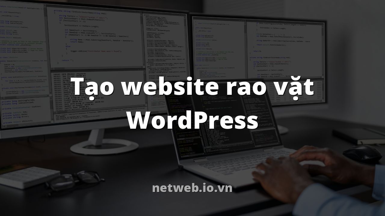 Tạo website rao vặt WordPress
