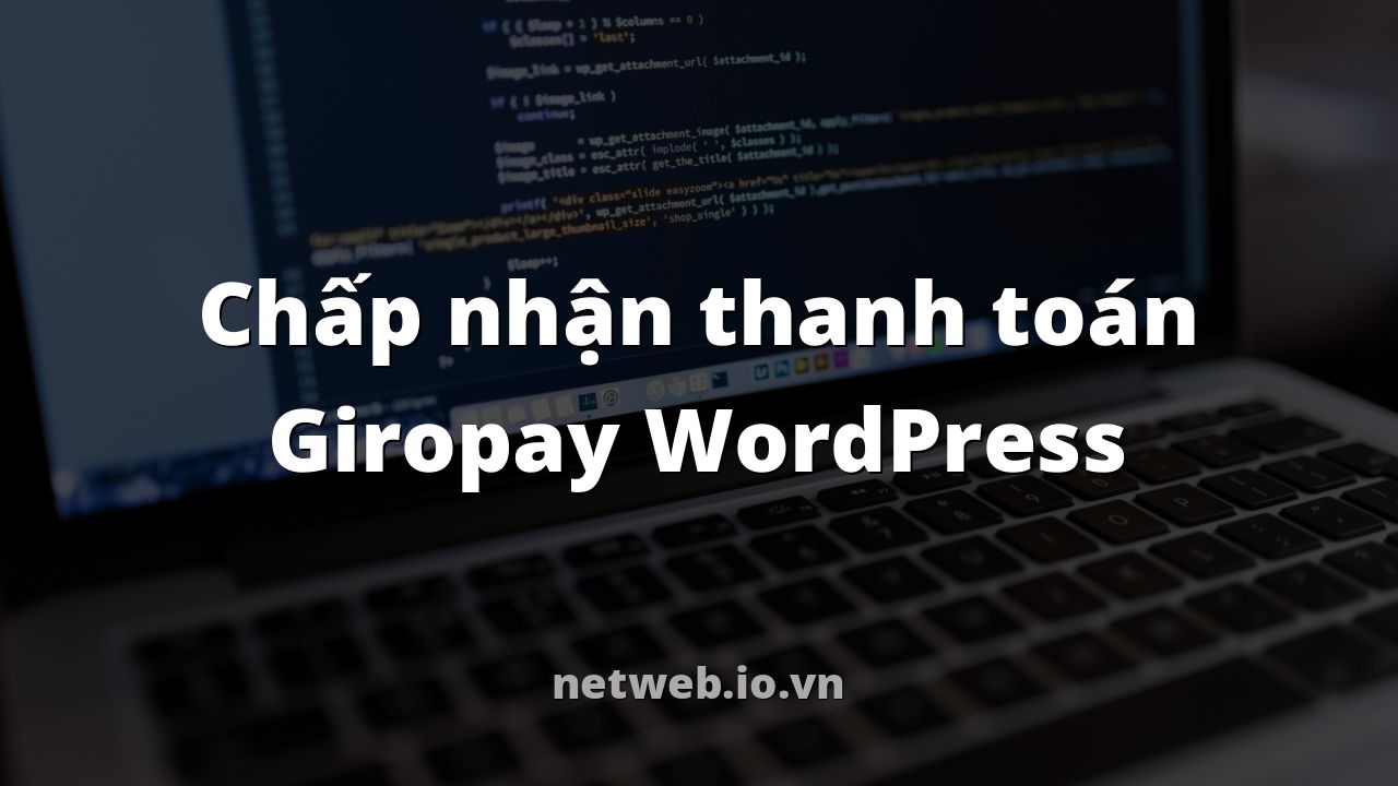 Chấp nhận thanh toán Giropay WordPress