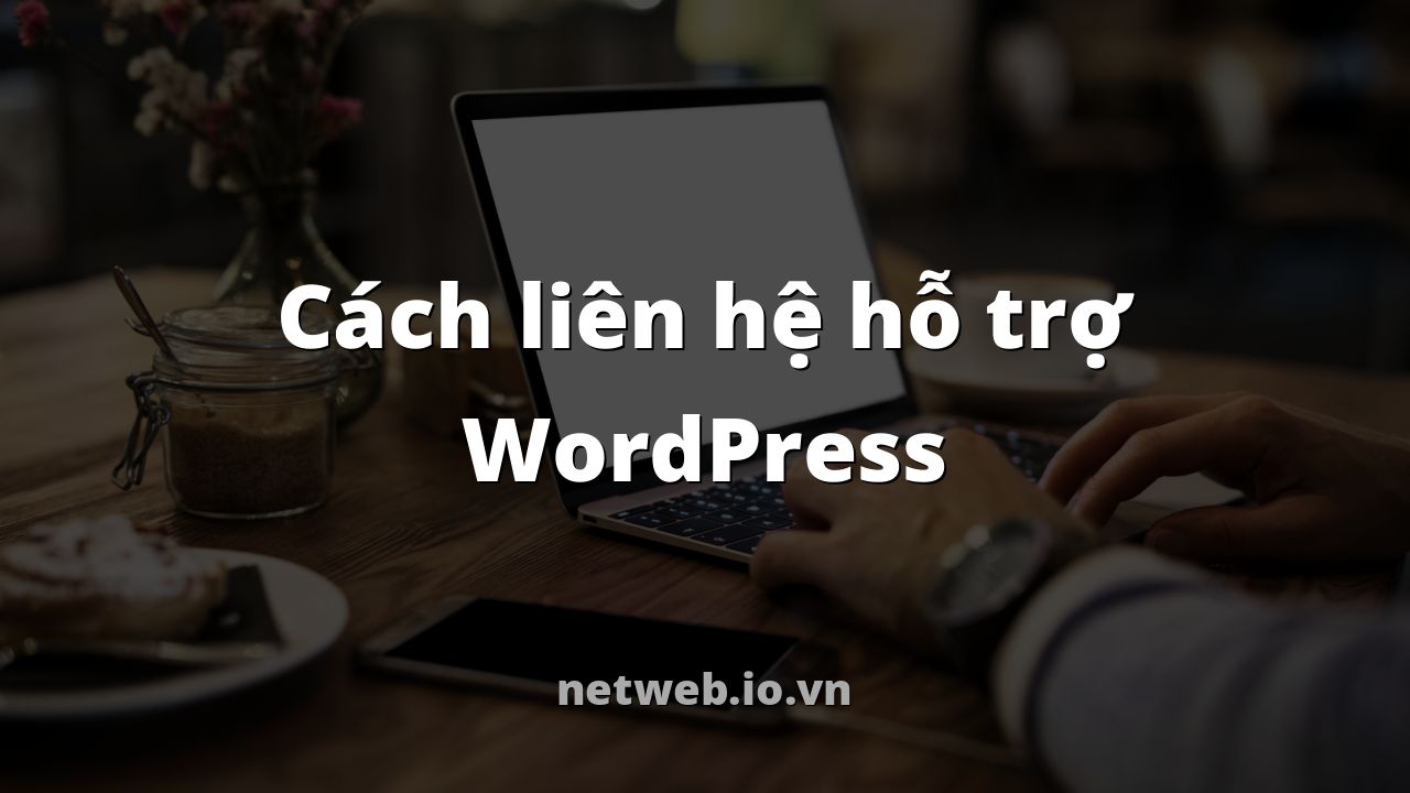 Cách liên hệ hỗ trợ WordPress