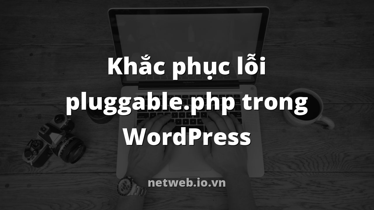 Khắc phục lỗi pluggable.php trong WordPress
