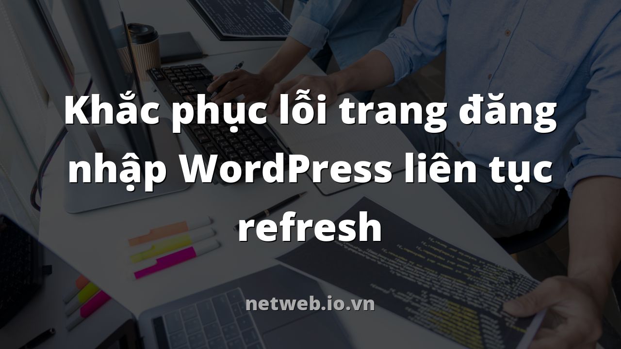 Khắc phục lỗi trang đăng nhập WordPress liên tục refresh