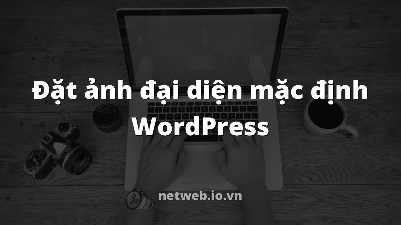 Đặt ảnh đại diện mặc định WordPress