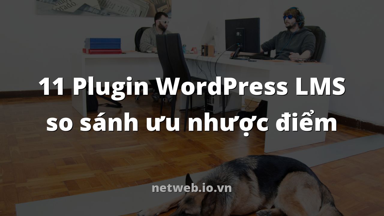11 Plugin WordPress LMS so sánh ưu nhược điểm