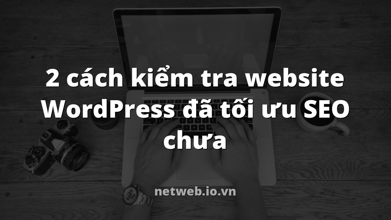 2 cách kiểm tra website WordPress đã tối ưu SEO chưa
