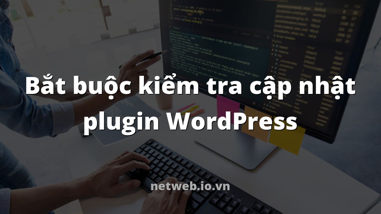 Bắt buộc kiểm tra cập nhật plugin WordPress