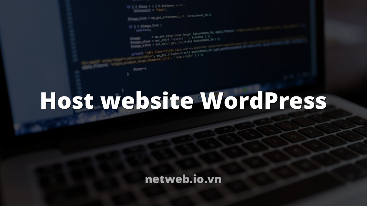 Host website WordPress