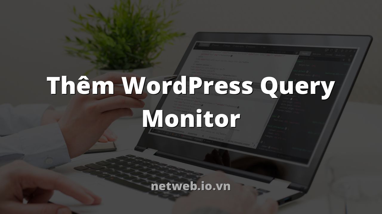Thêm WordPress Query Monitor