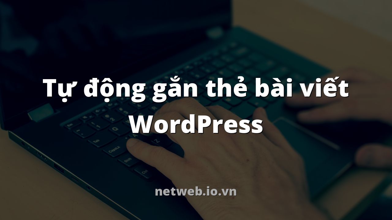 Tự động gắn thẻ bài viết WordPress