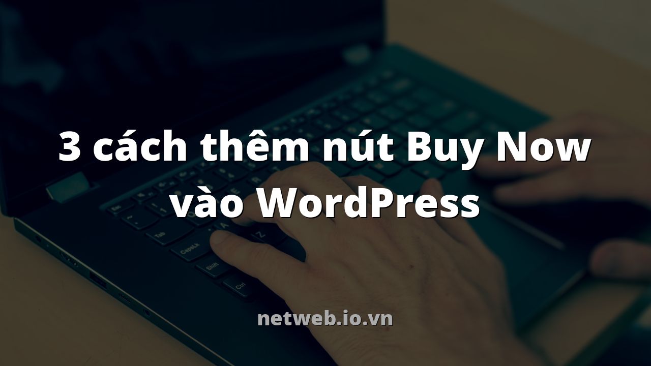 3 cách thêm nút Buy Now vào WordPress