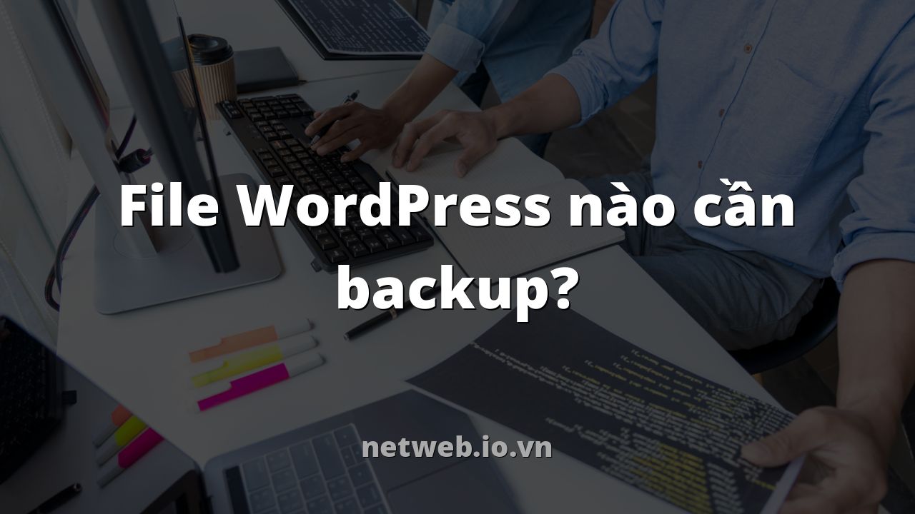 File WordPress nào cần backup?