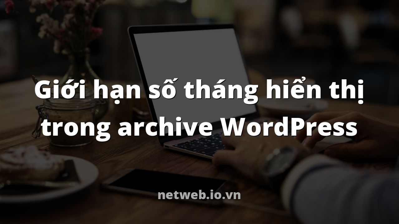 Giới hạn số tháng hiển thị trong archive WordPress
