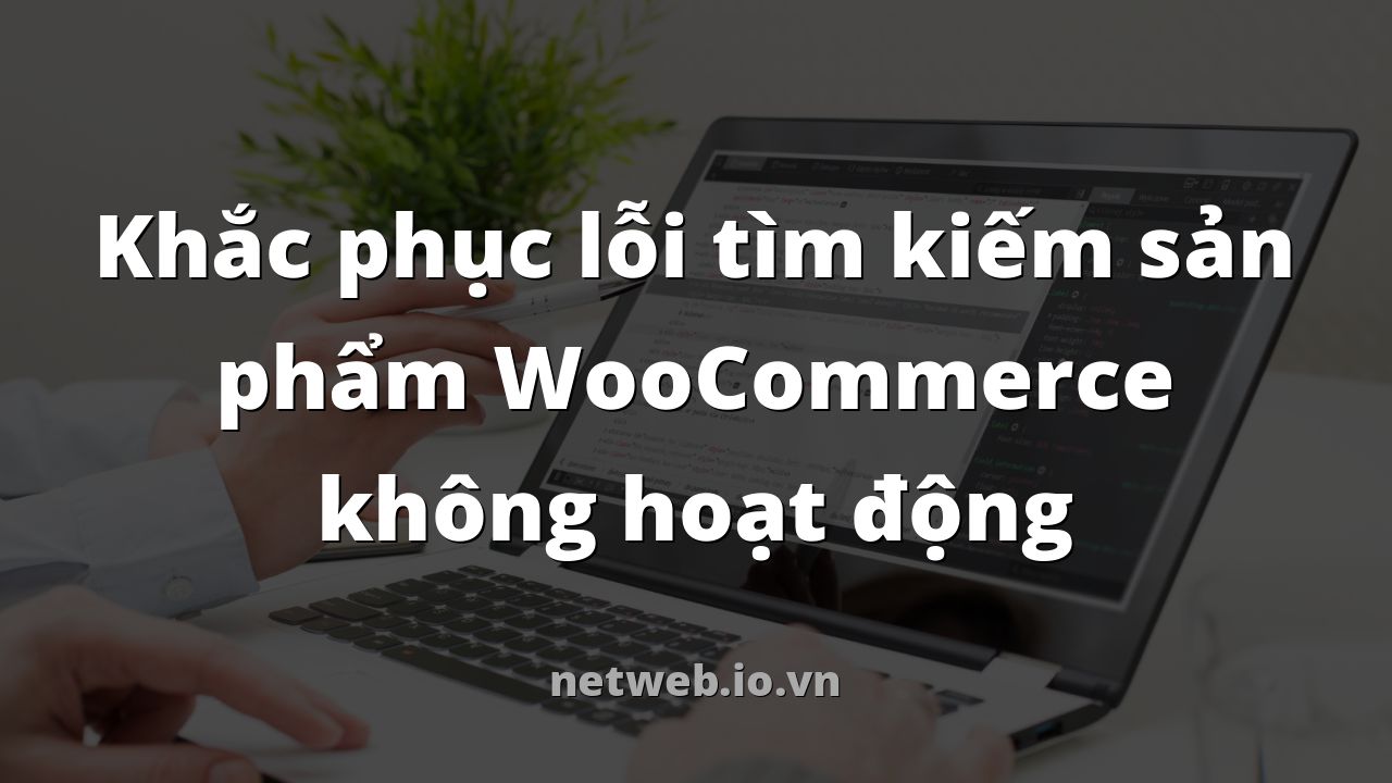 Khắc phục lỗi tìm kiếm sản phẩm WooCommerce không hoạt động