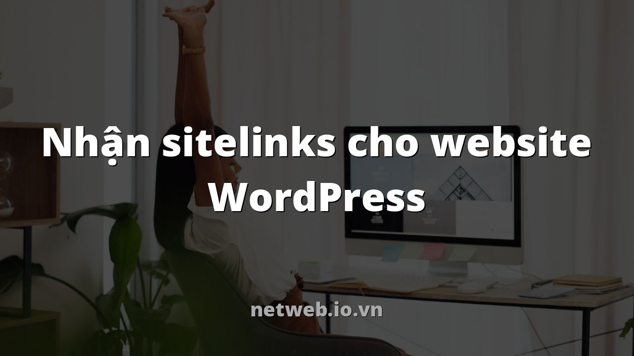 Nhận sitelinks cho website WordPress
