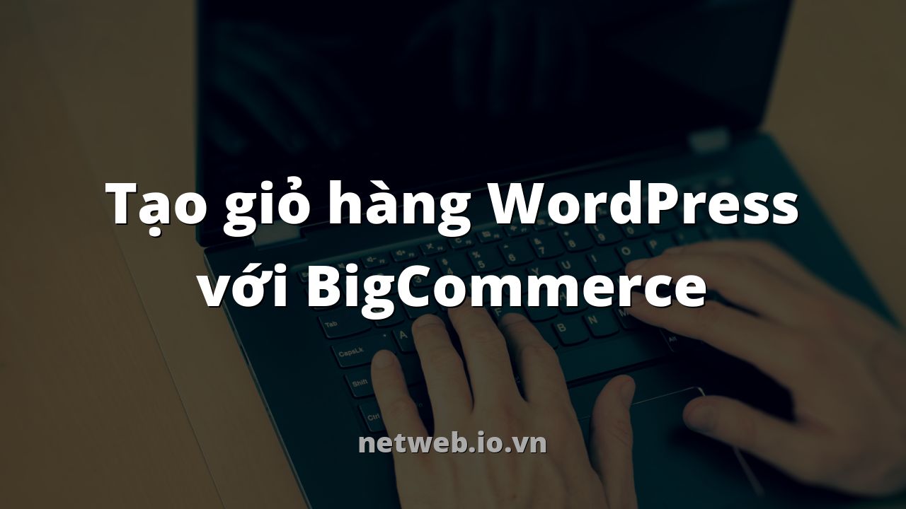 Tạo giỏ hàng WordPress với BigCommerce
